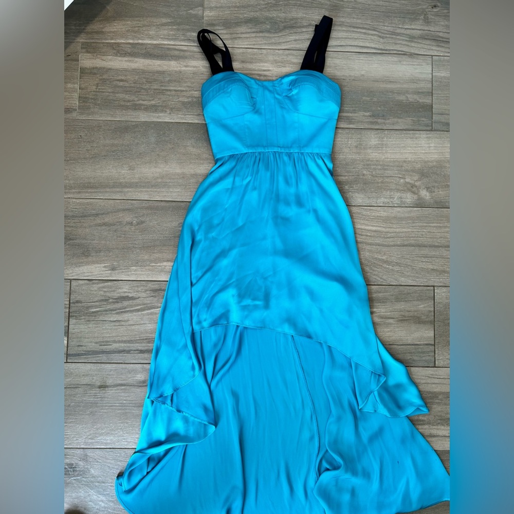 Guess silk blue dress